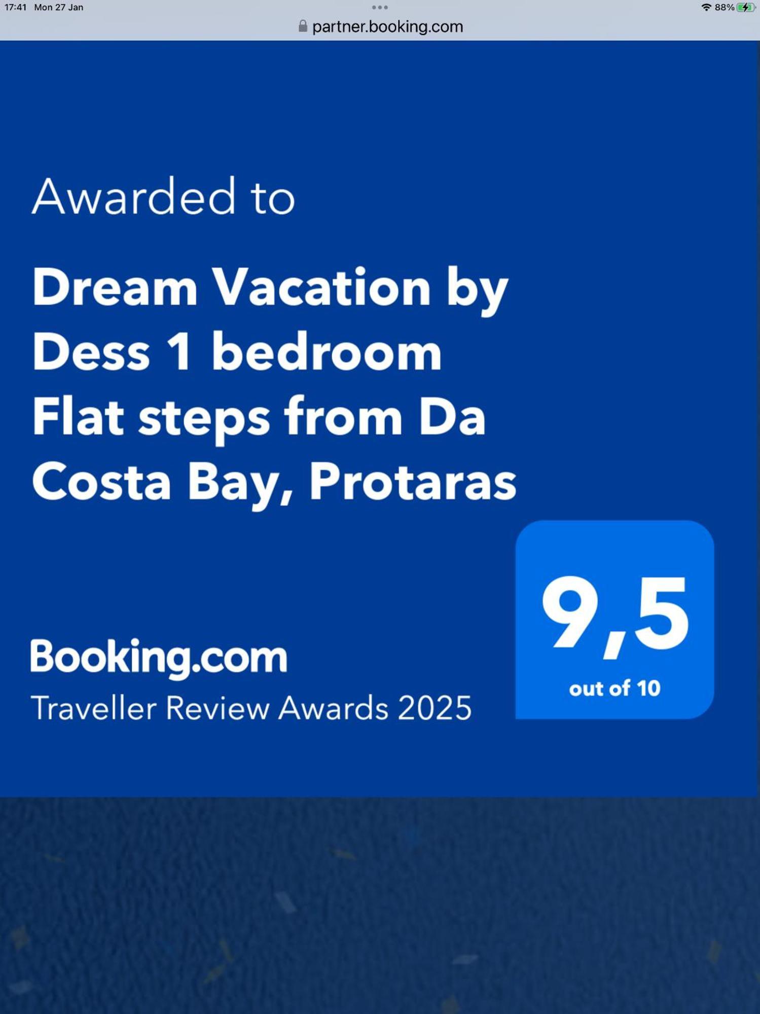 Appartement Dream Vacation By The Sea Protaras Extérieur photo